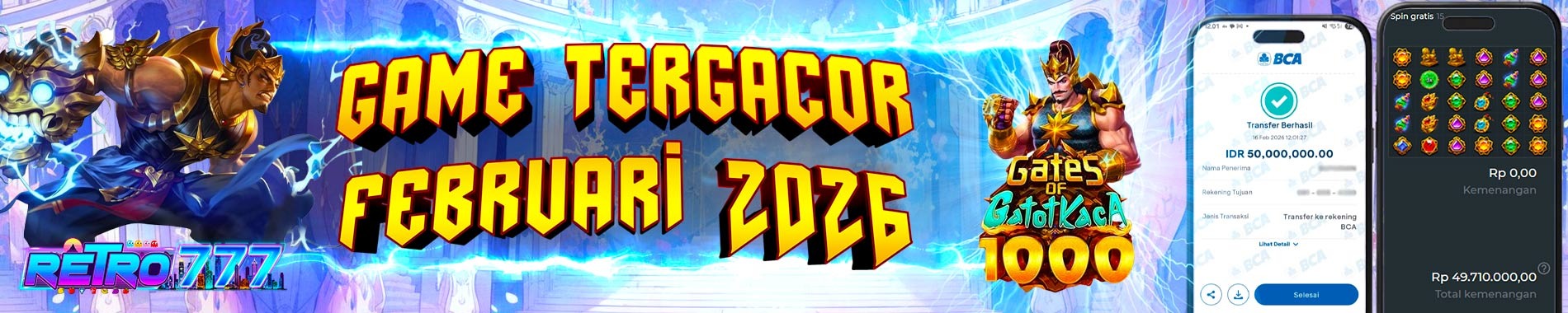 GAME TERGACOR SLOT JACKPOT